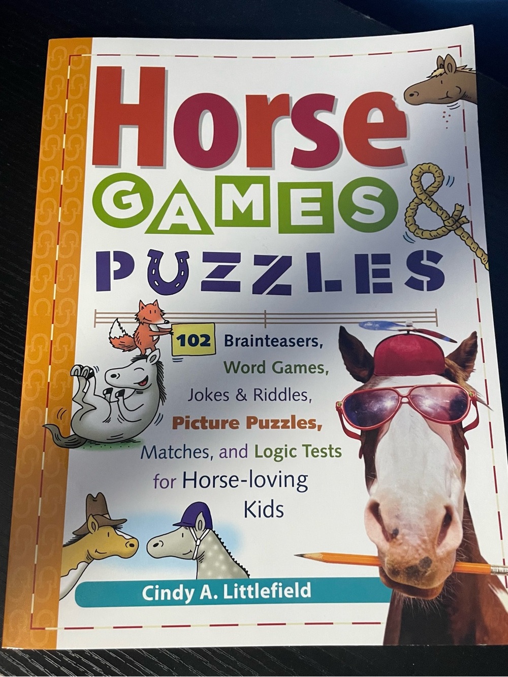 Horse Games & Puzzles Book